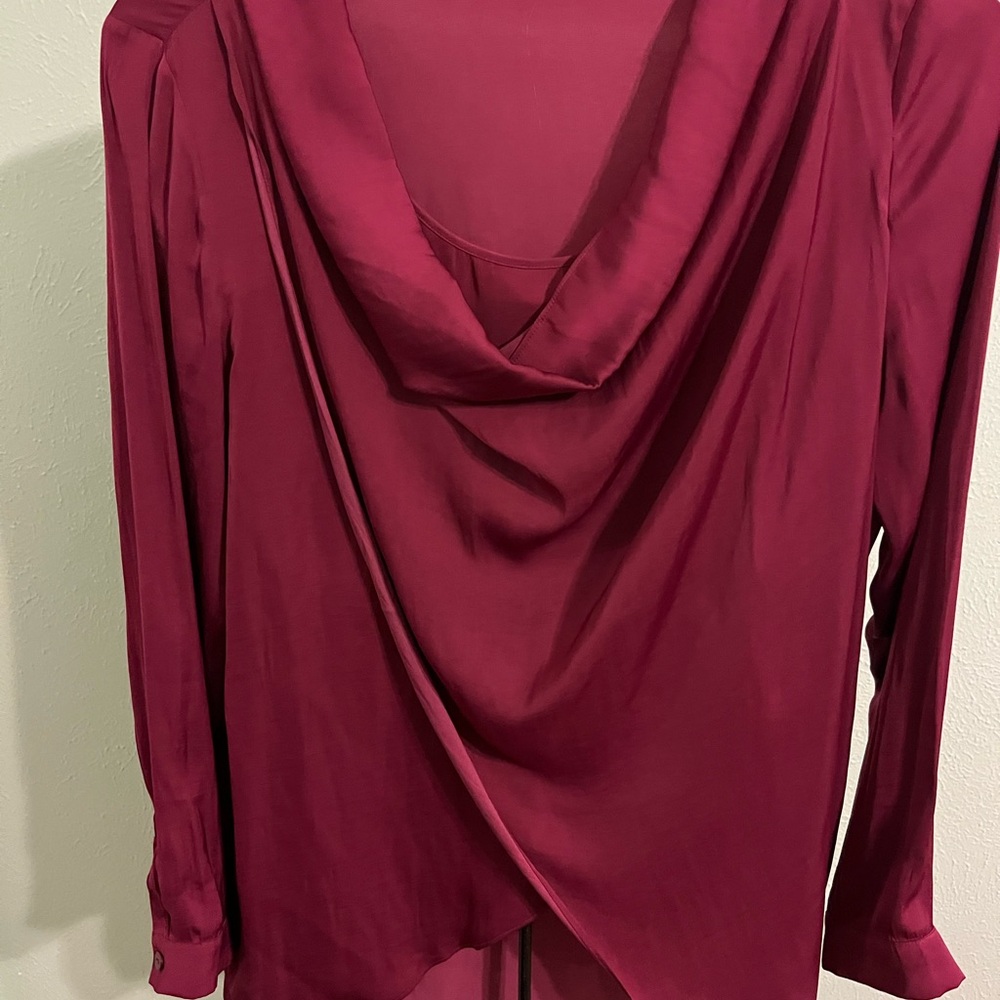 Ruti Elegant Burgundy Top